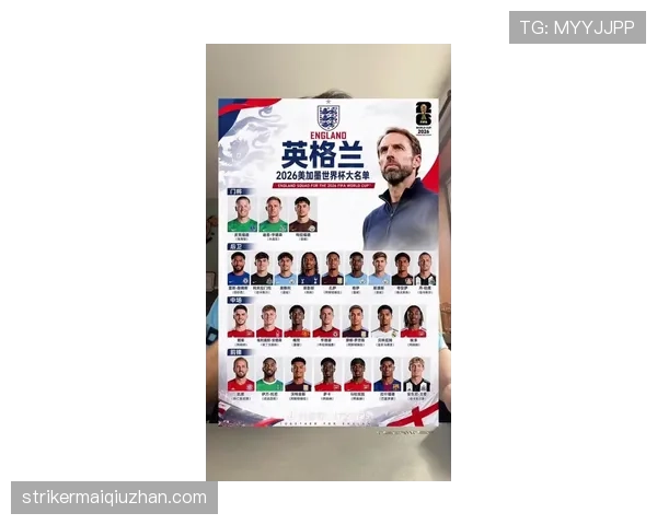 英格兰队2026世界杯前景分析：阵容实力与夺冠概率预测